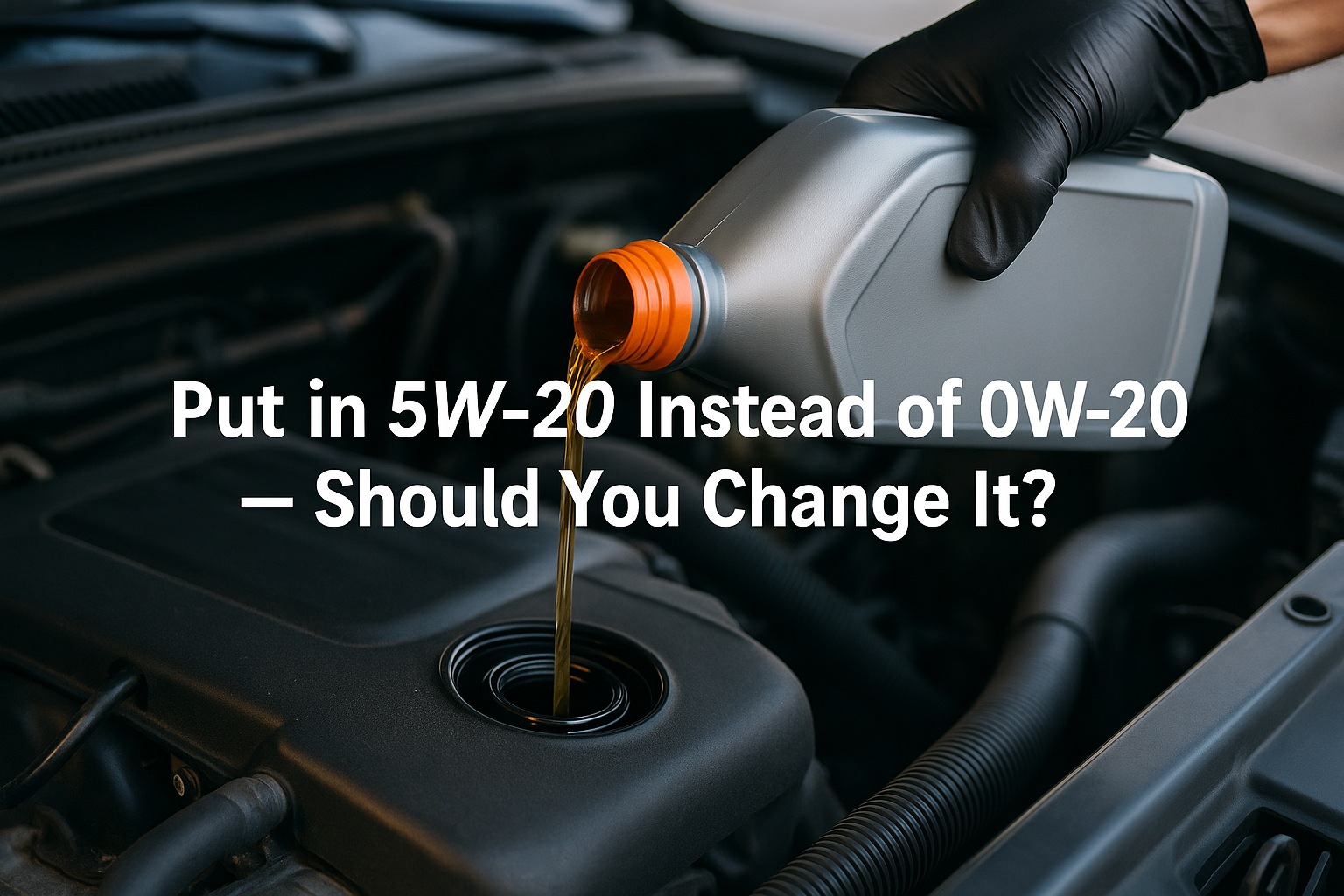 5w20-instead-of-0w20