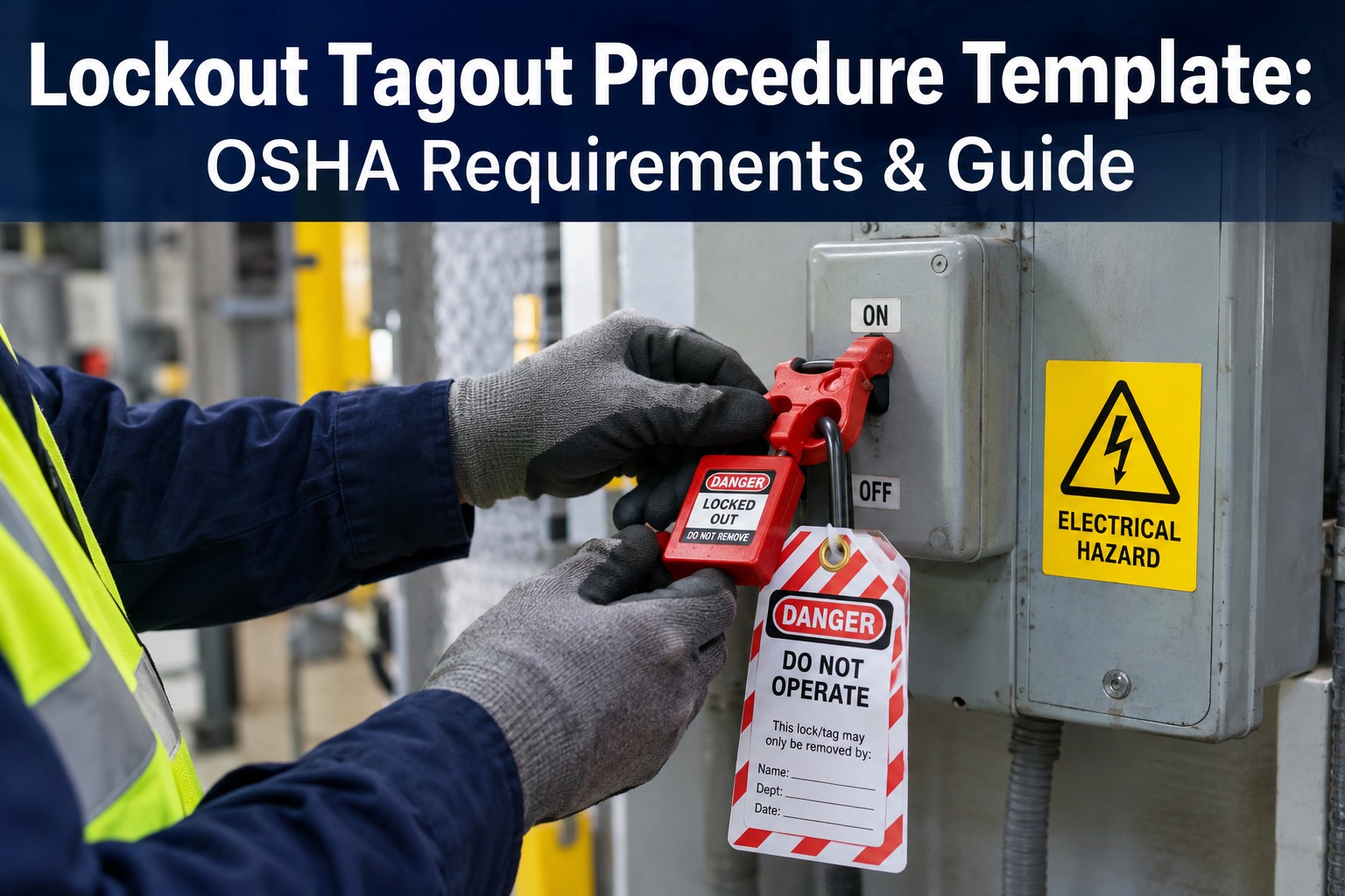 lockout-tagout-procedure-template-requirements