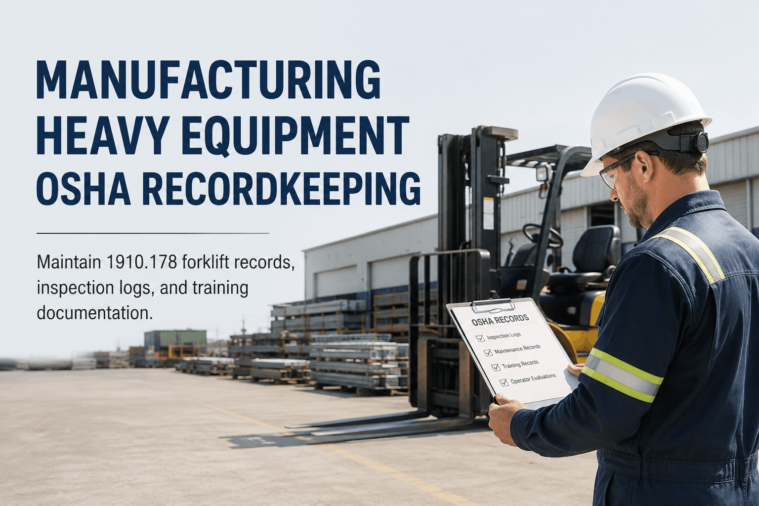 manufacturing-heavy-equipment-osha-recordkeeping