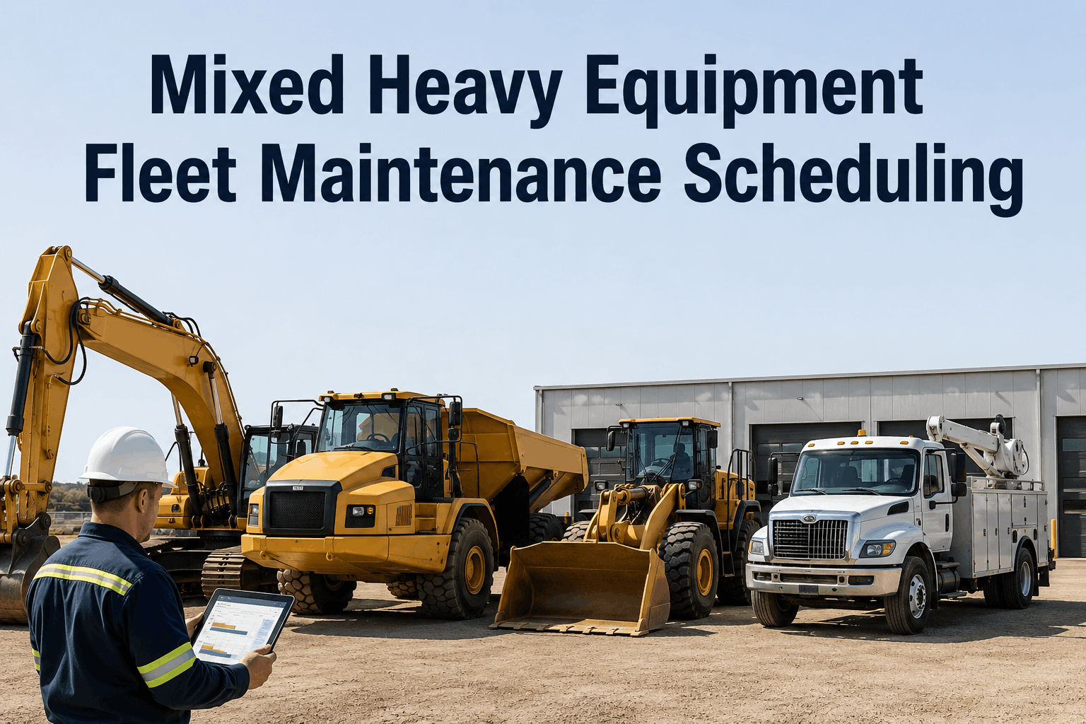 mixed-heavy-equipment-fleet-maintenance-scheduling