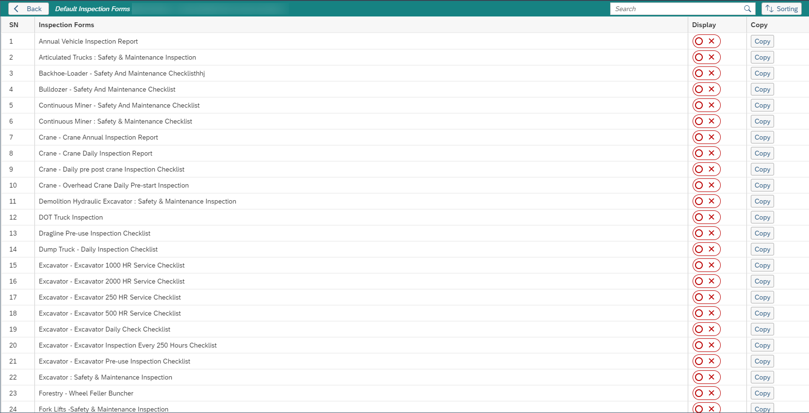 HVI Template Library - Filter by Industry