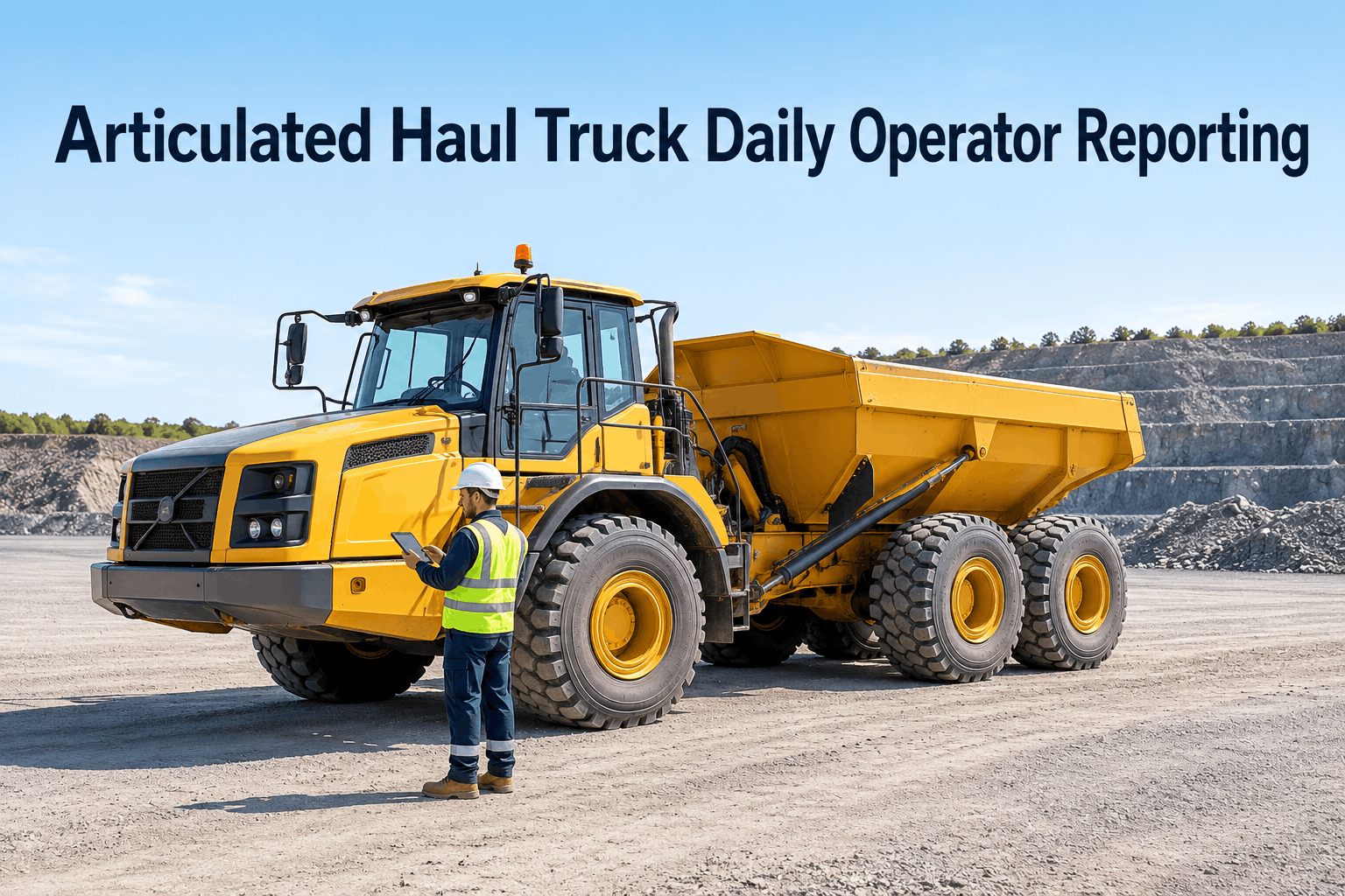 articulated-haul-truck-daily-operator-reporting