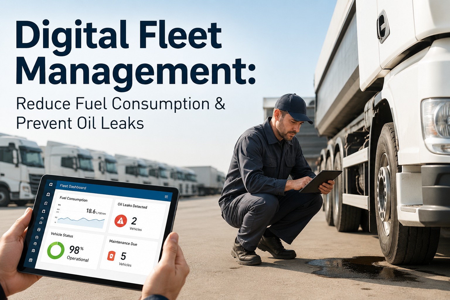digital-fleet-management-fuel-savings-oil-leak-prevention