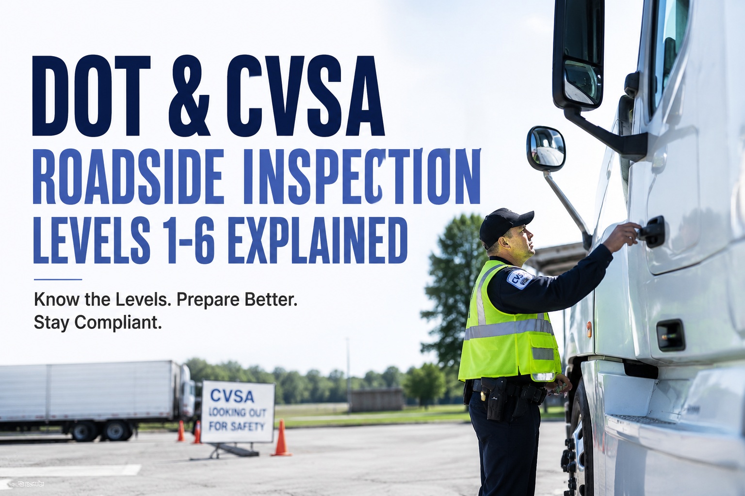 dot-cvsa-roadside-inspection-levels