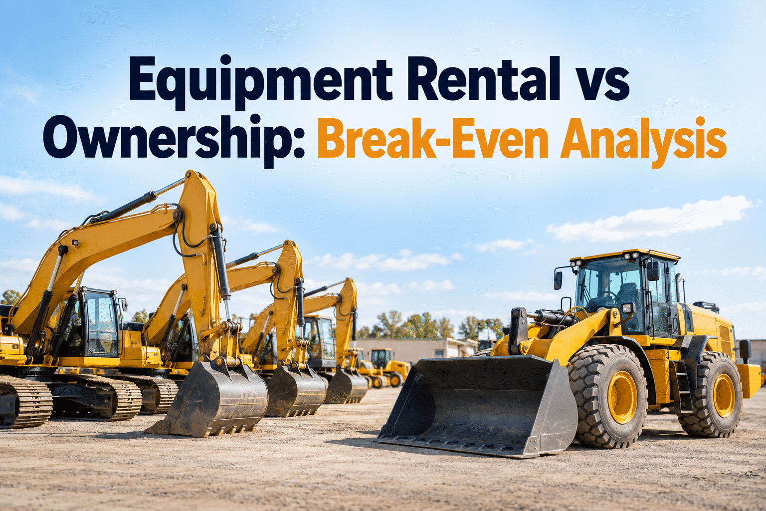 equipment-rental-vs-ownership-break-even-analysis