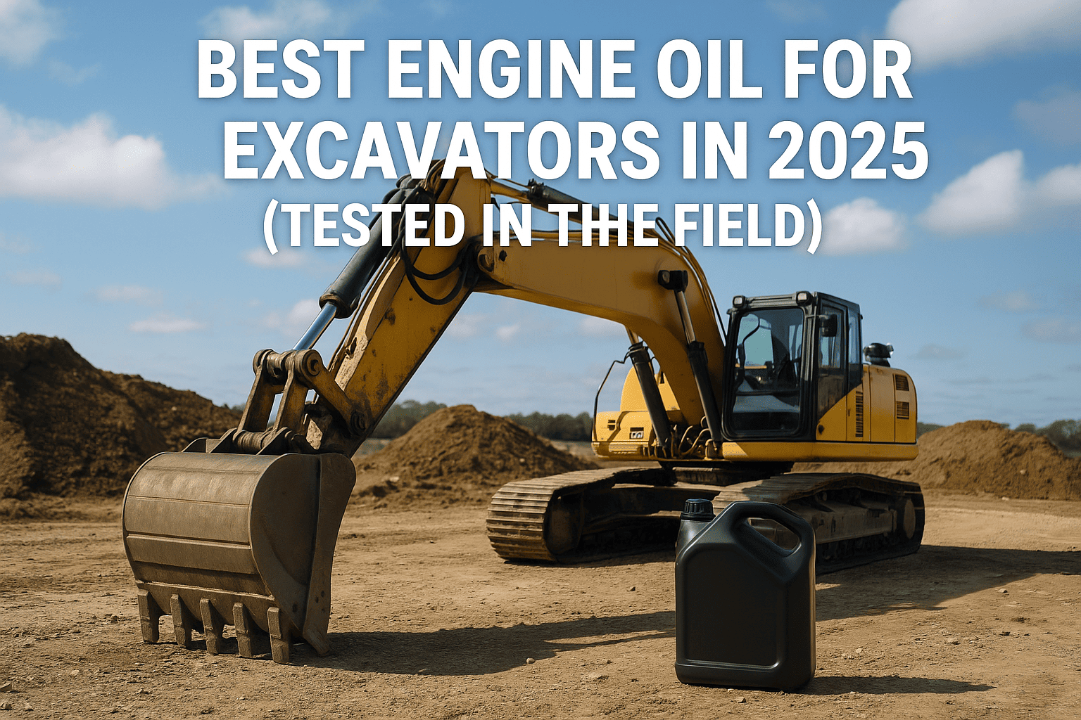 excavator-oil