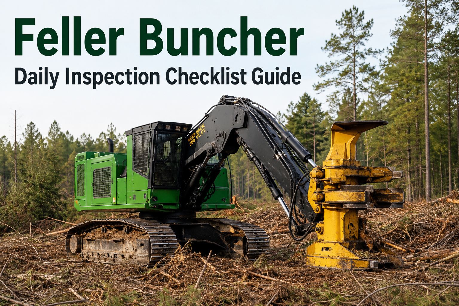 feller-buncher-daily-inspection-checklist-guide