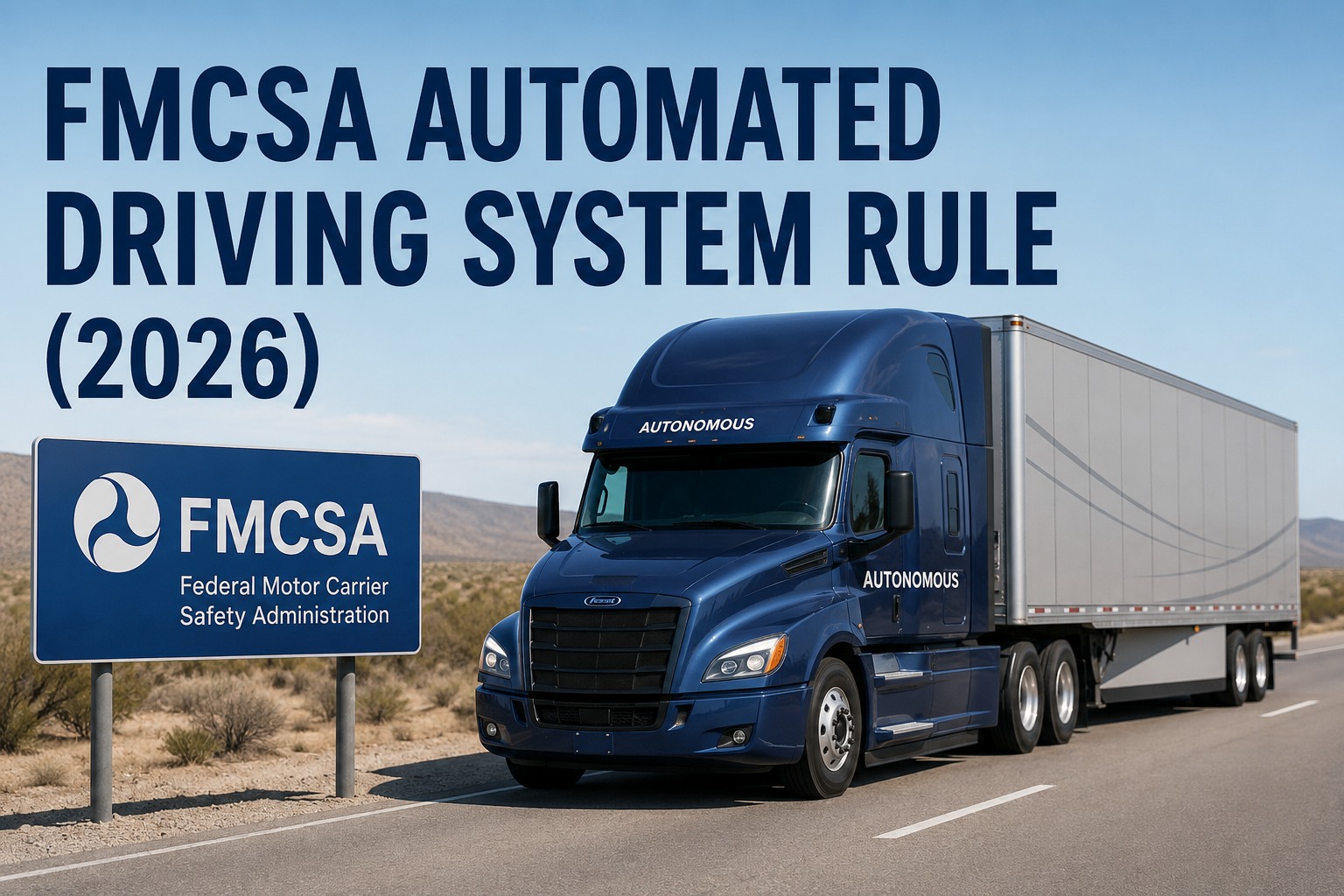 fmcsa-automated-driving-system-rule-2026