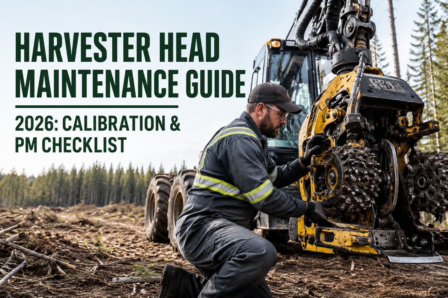 harvester-head-maintenance-length-measurement