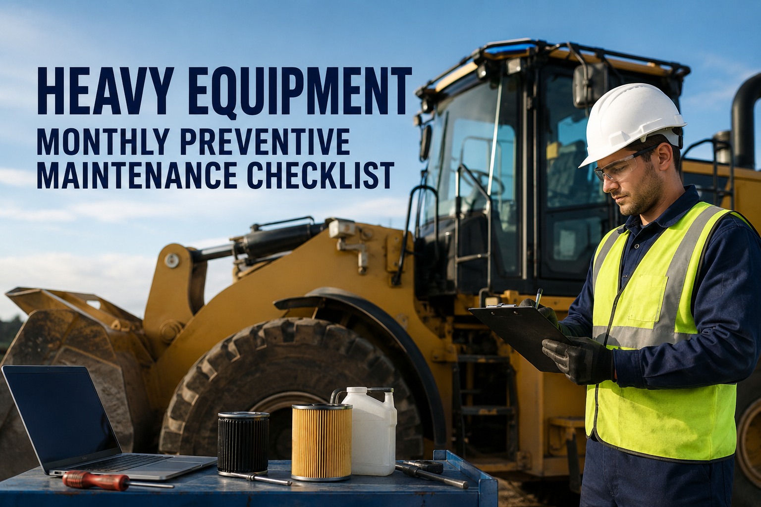 heavy-equipment-monthly-preventive-maintenance-checklist