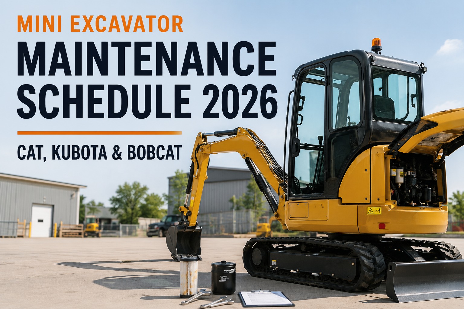 mini-excavator-maintenance-schedule