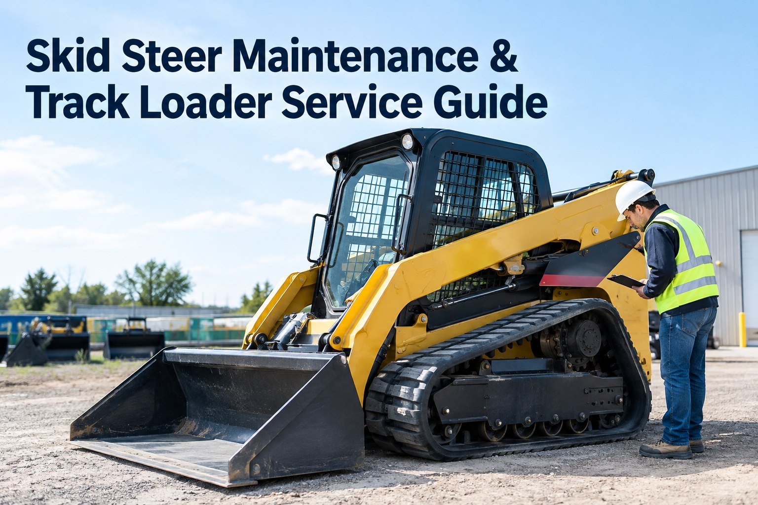 skid-steer-track-loader-maintenance-programme