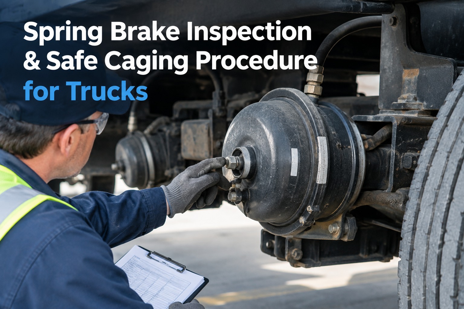 spring-brake-inspection-caging-safety