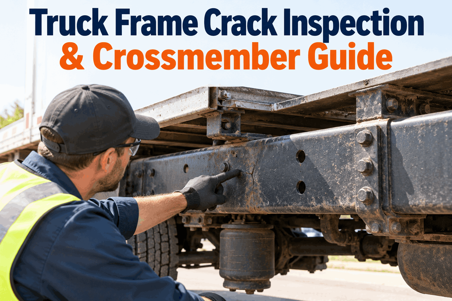 truck-frame-crossmember-crack-inspection