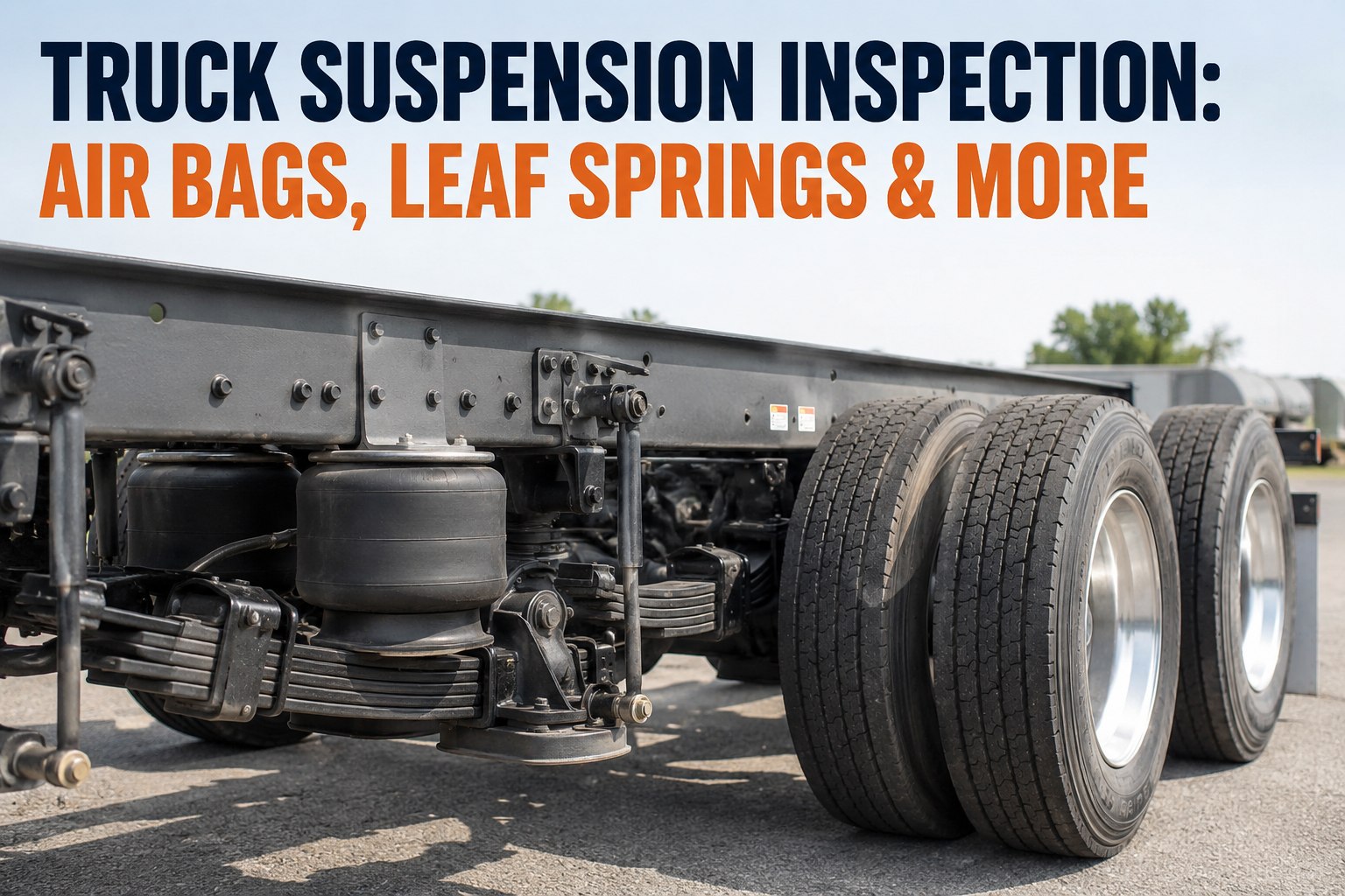 truck-suspension-inspection-air-bags-leaf-springs