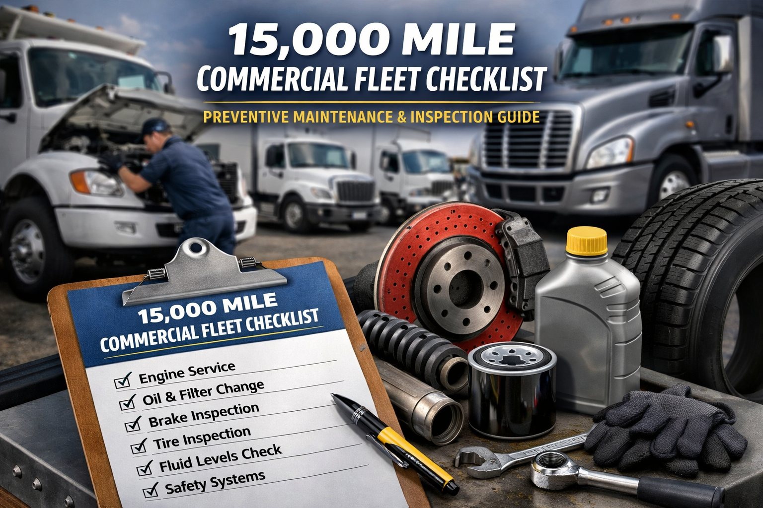 15000-mile-commercial-fleet-checklist