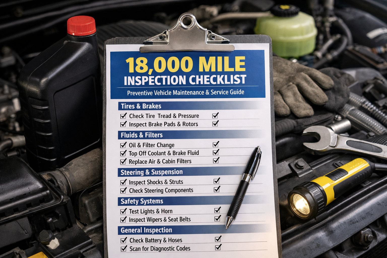 18000-mile-inspection-checklist