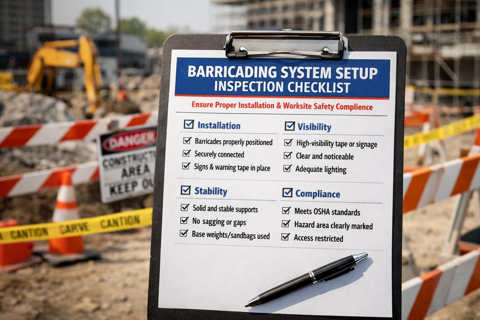 barricading-system-setup-inspection-checklist