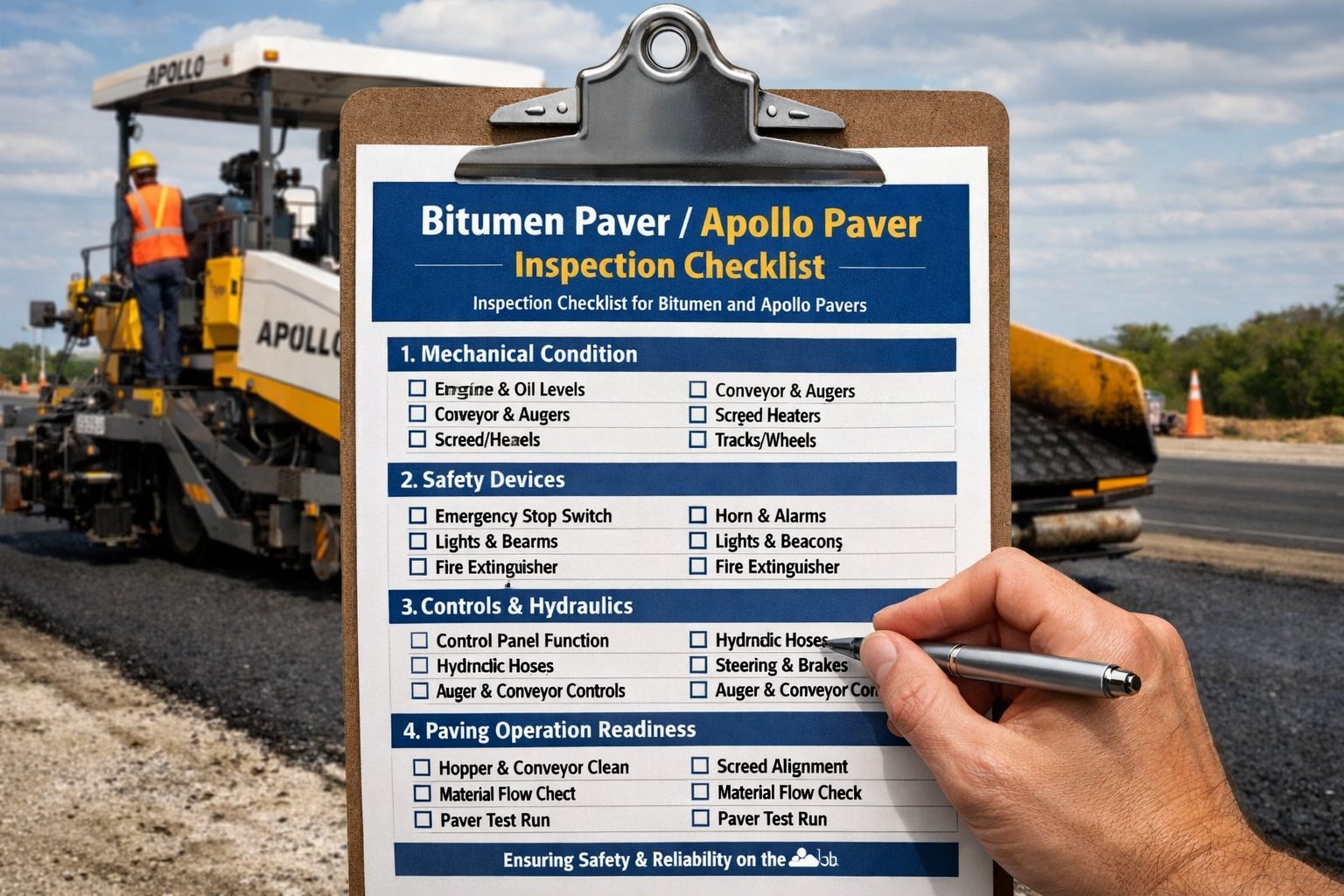 bitumen-apollo-paver-inspection-checklist
