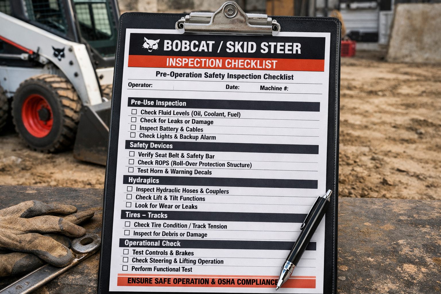 bobcat-skid-steer-inspection-checklist