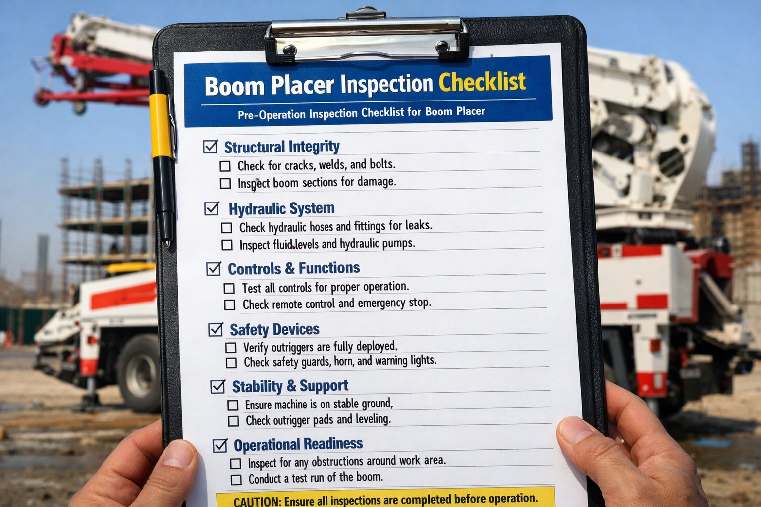 boom-placer-inspection-checklist