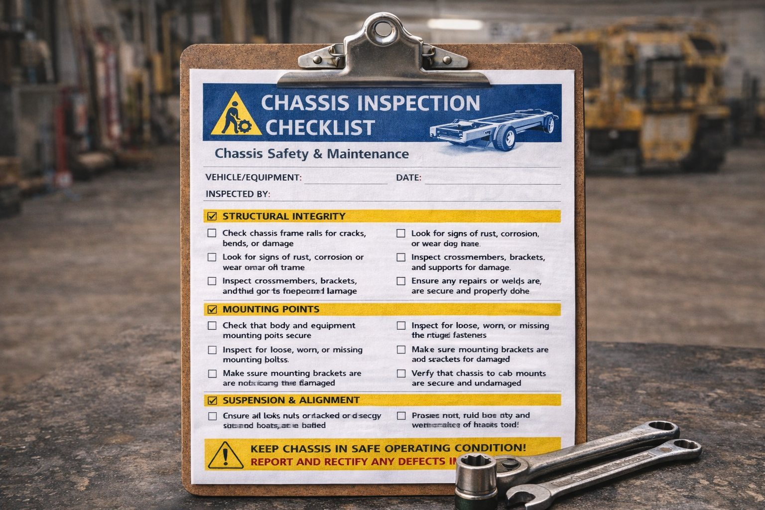 chassis-inspection-checklist