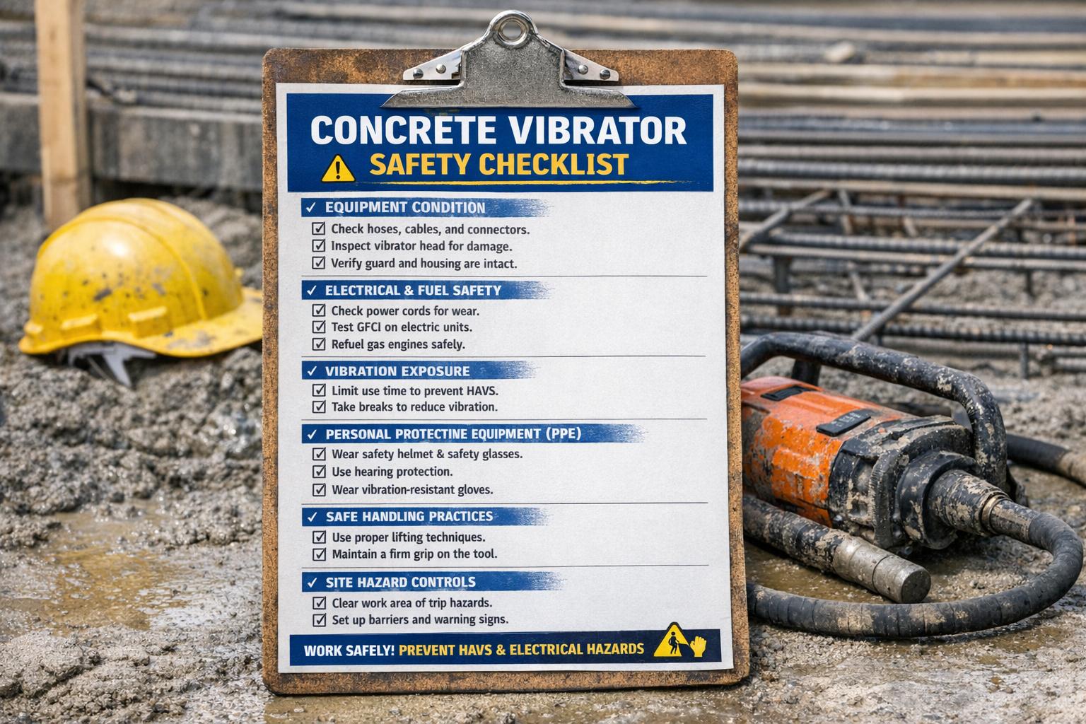 concrete-vibrator-safety-checklist