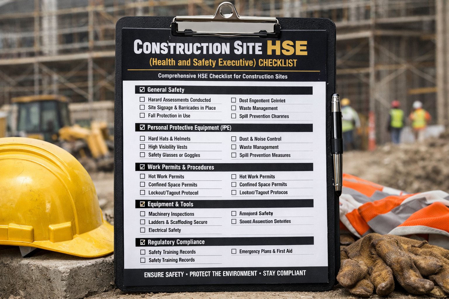construction-site-hse-checklist