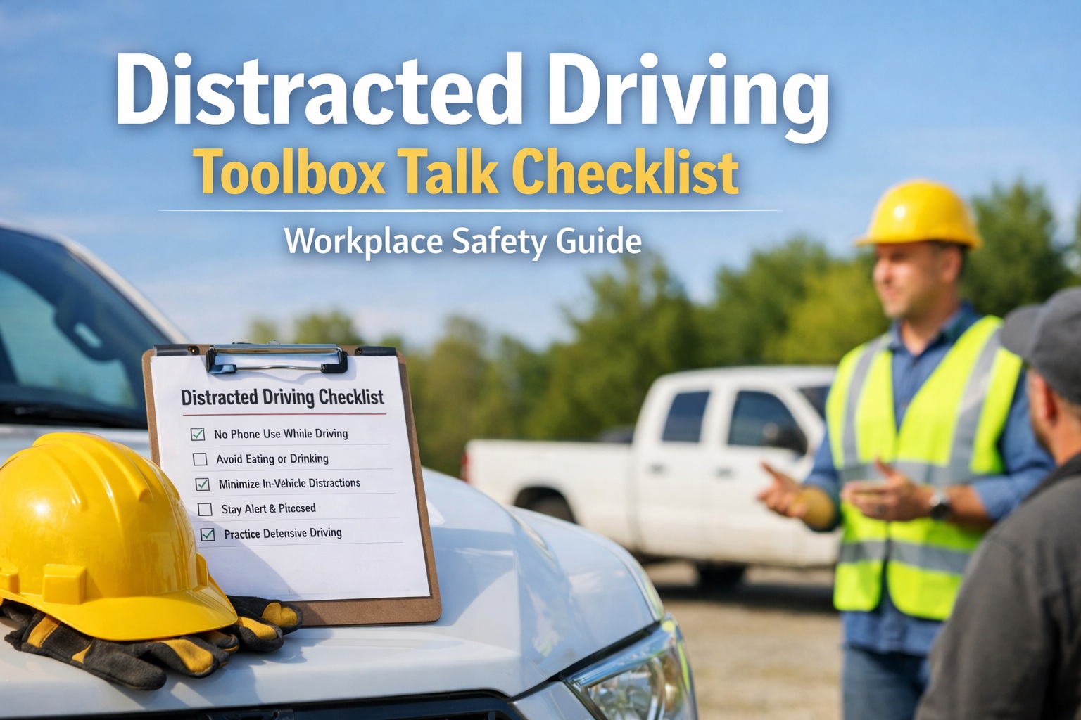 distracted-driving-toolbox-talk-checklist