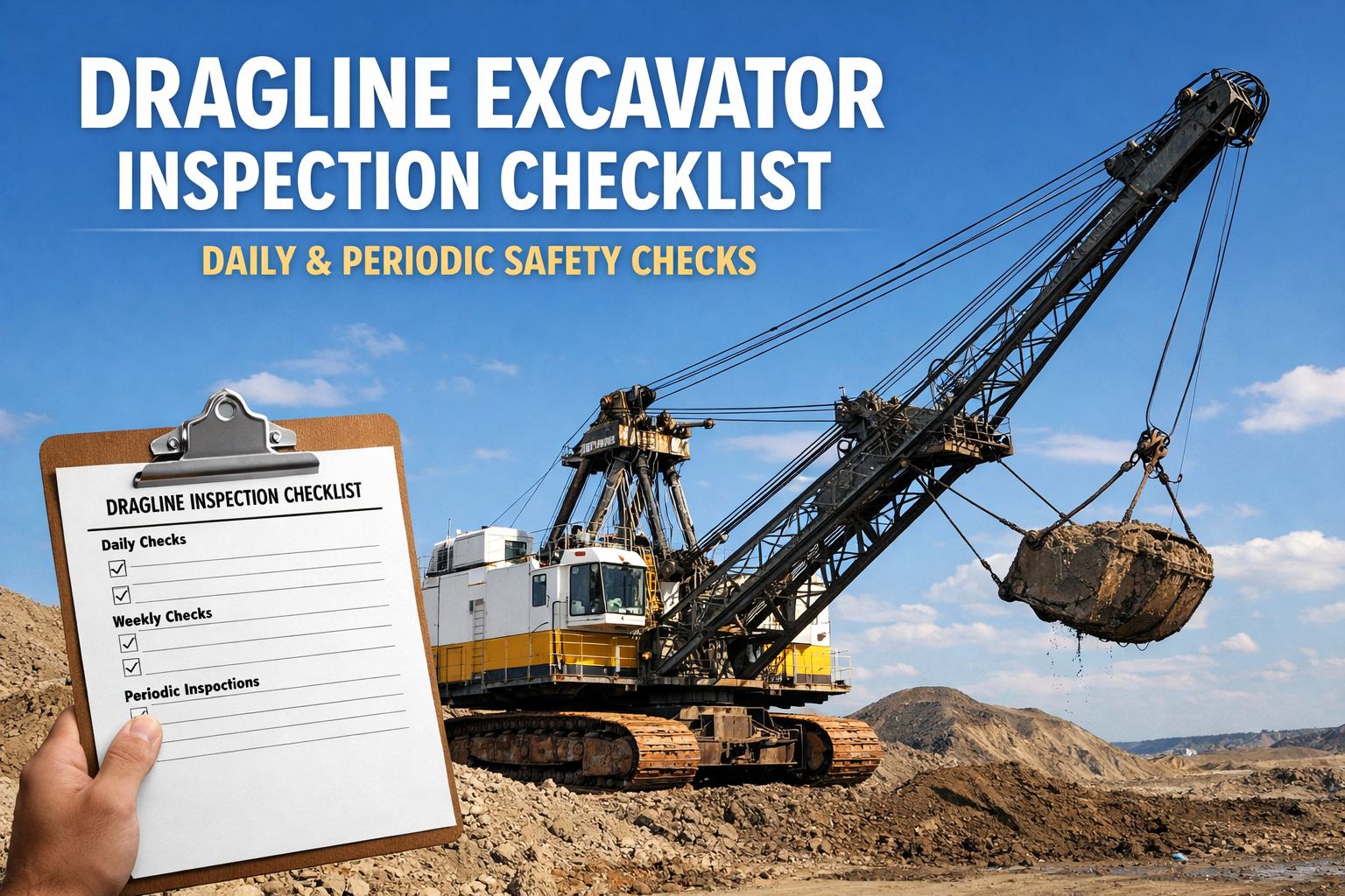 dragline-excavator-inspection-checklist