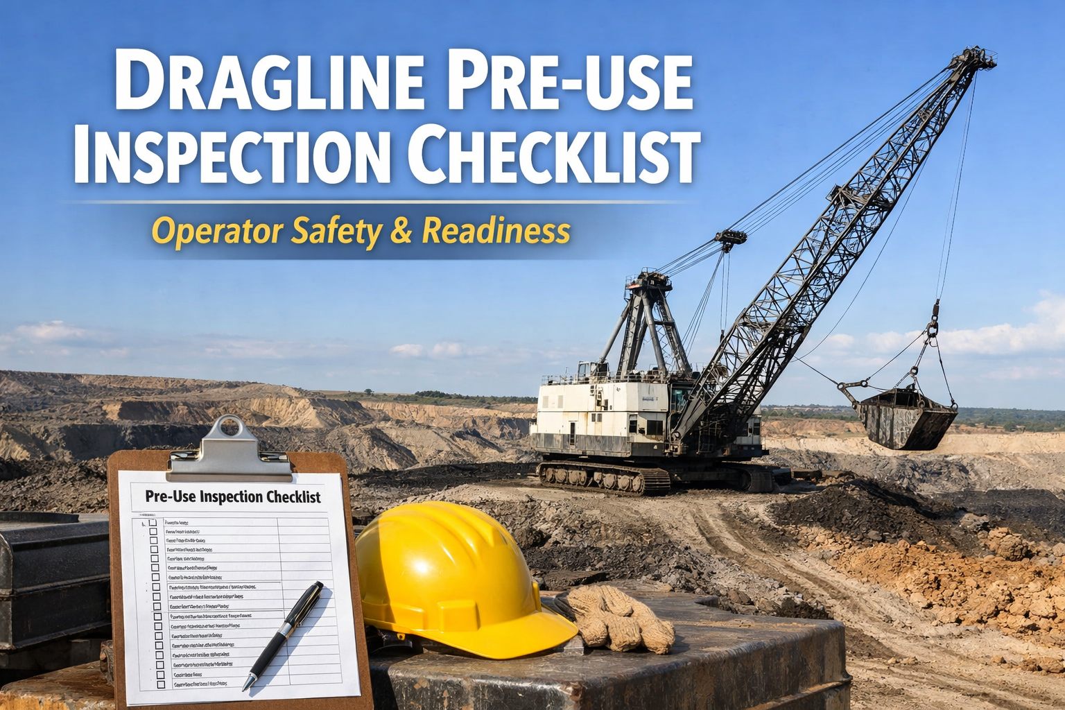 dragline-pre-use-inspection-checklist