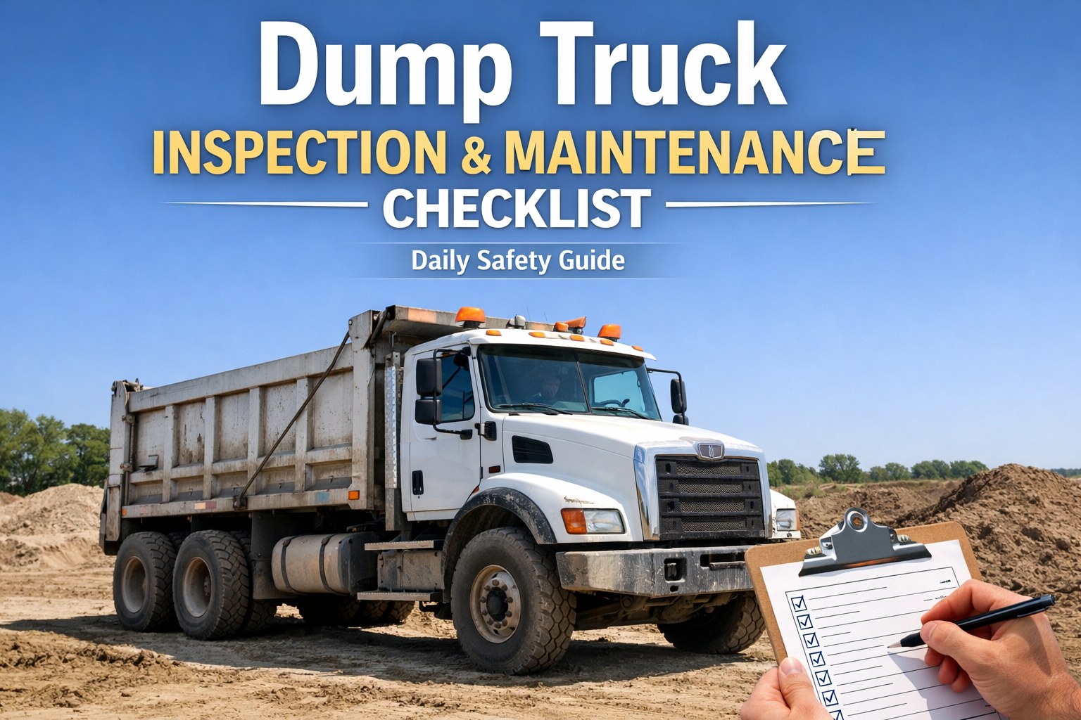 dump-truck-inspection-maintenance-checklist