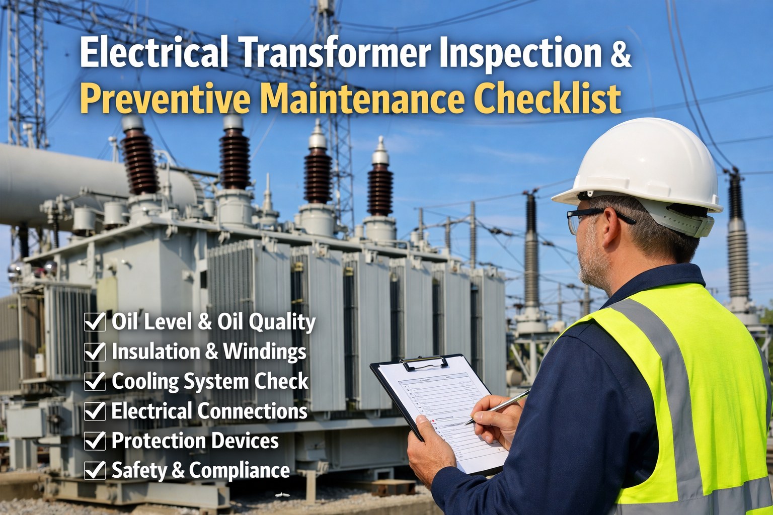 electrical-transformer-inspection-pm-checklist