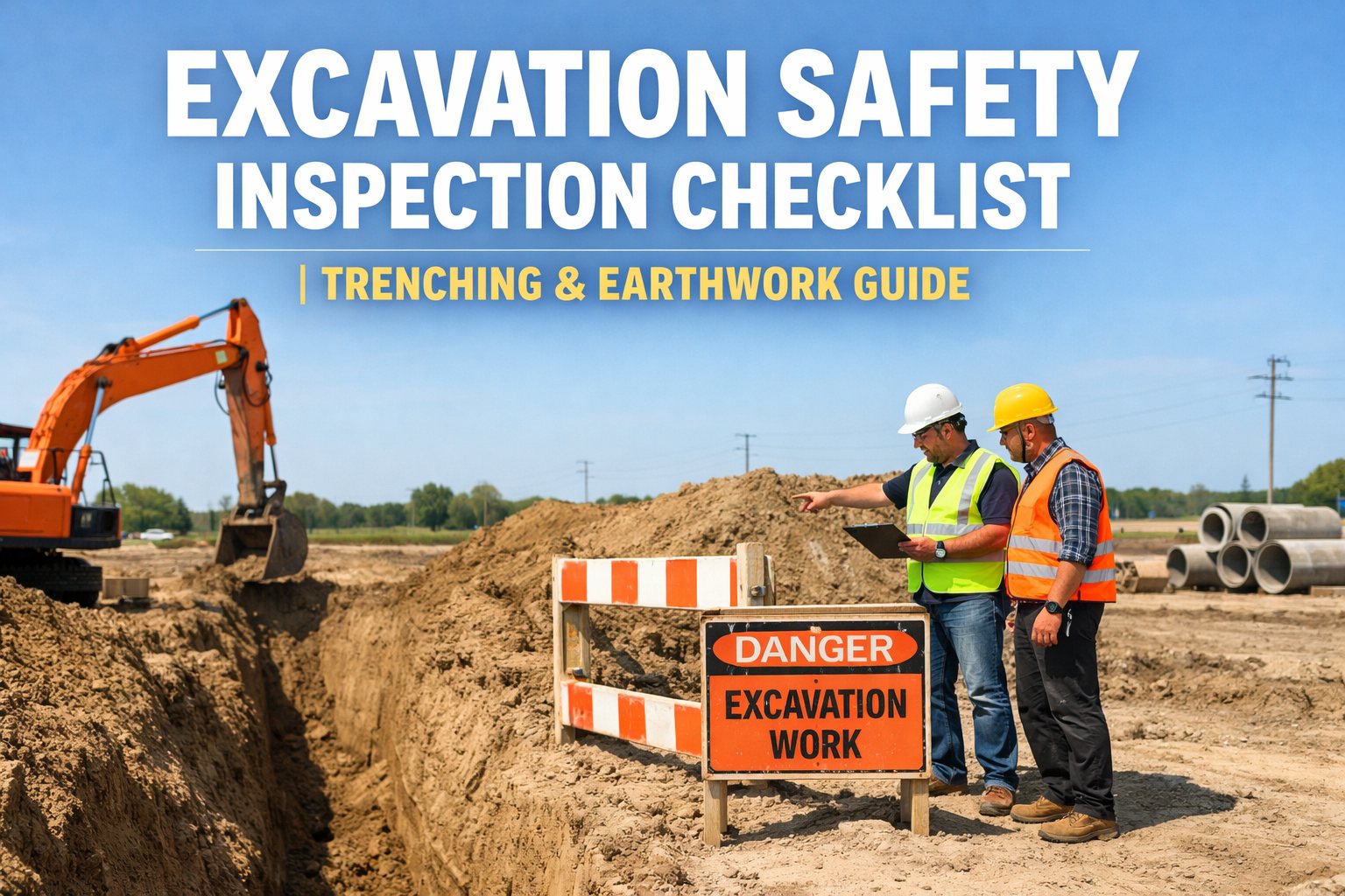 excavation-safety-inspection-checklist