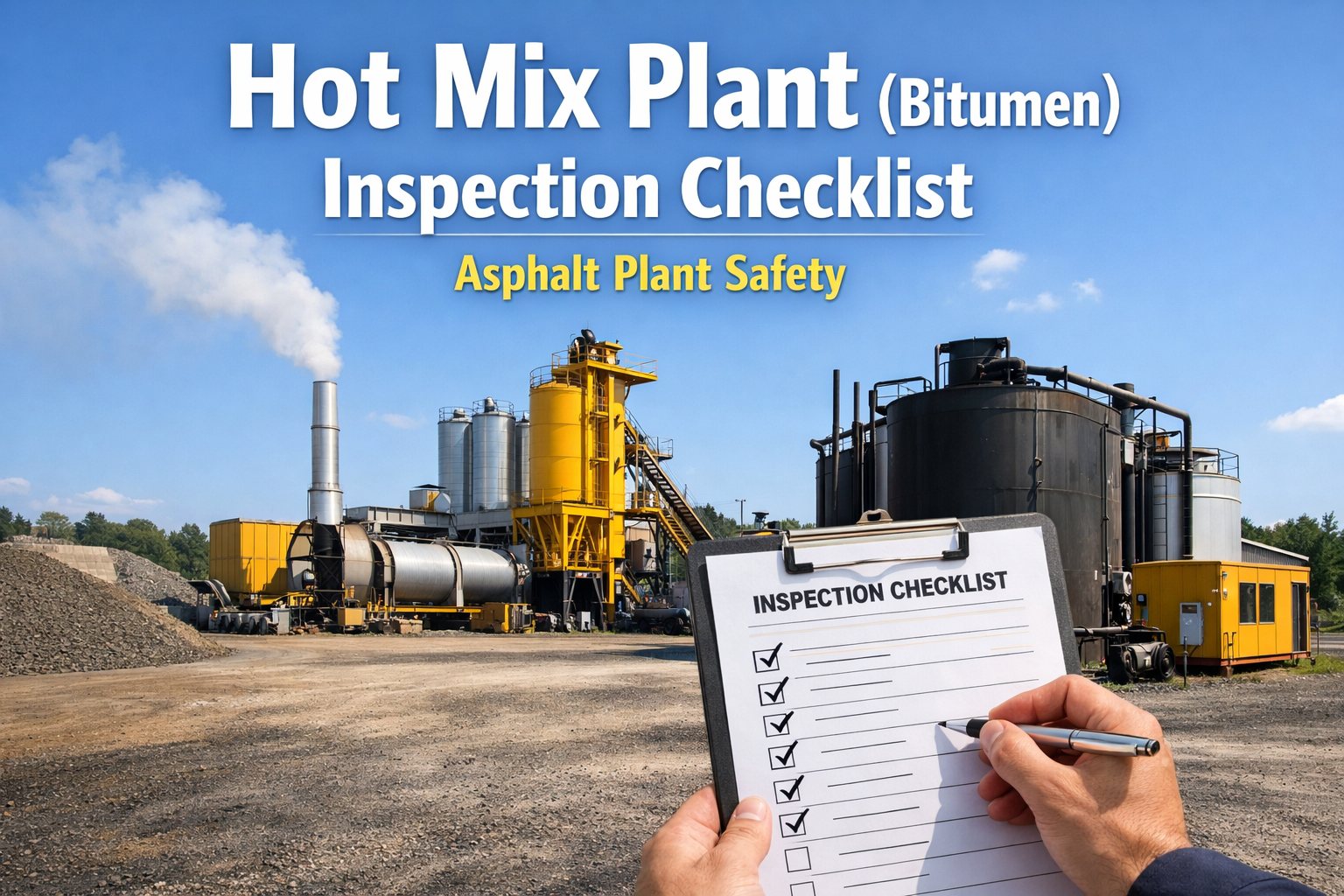 hot-mix-plant-bitumen-inspection-checklist