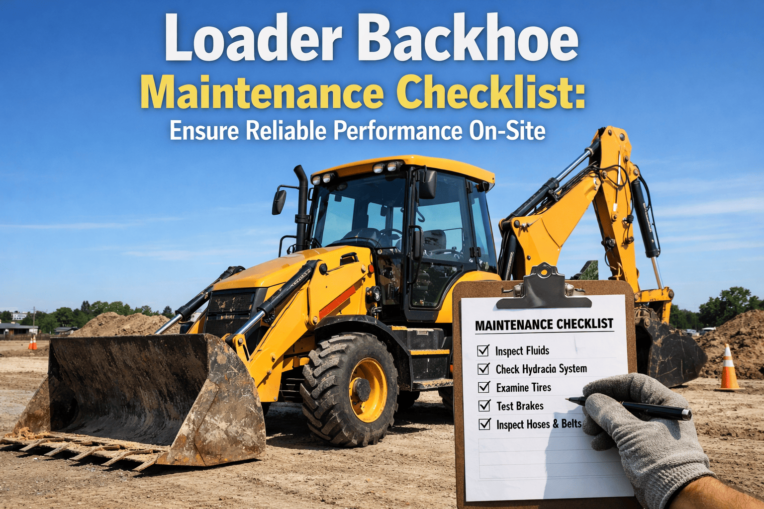 loader-backhoe-maintenance-checklist