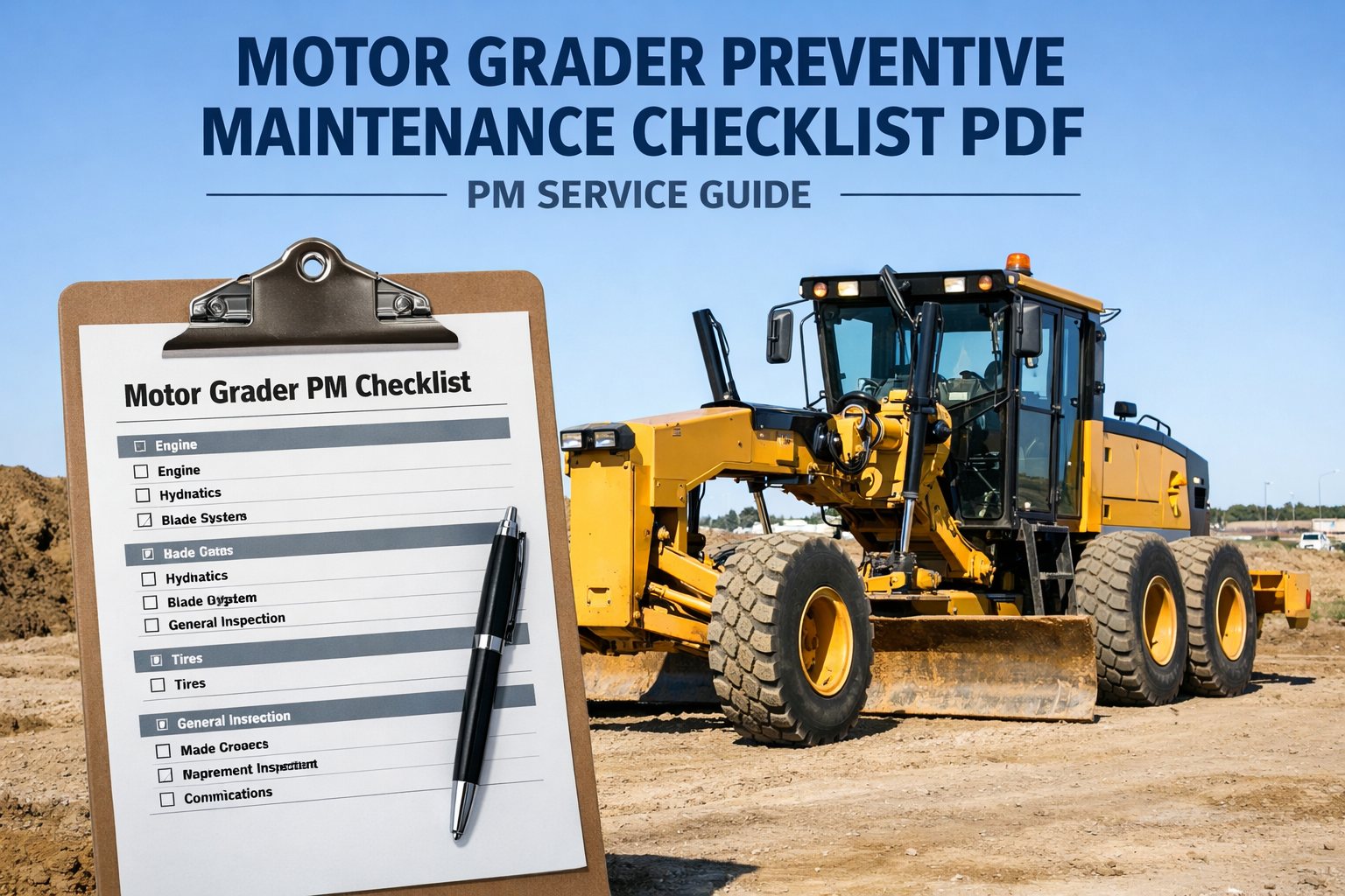 motor-grader-preventive-maintenance-checklist-pdf