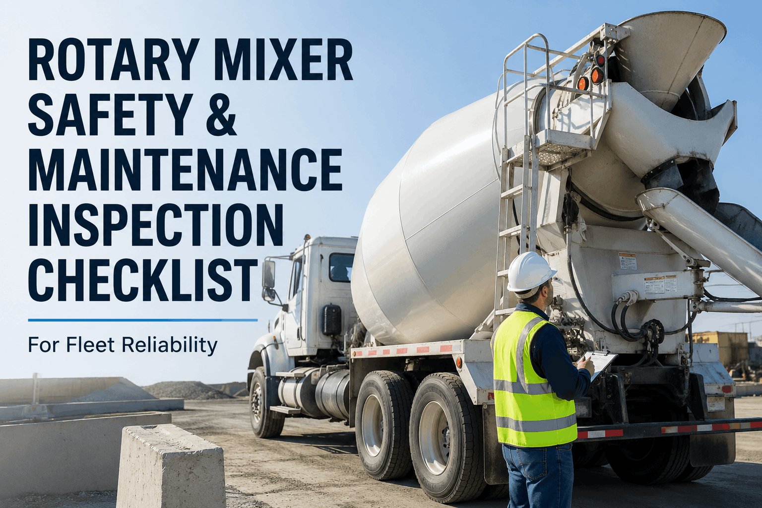 rotary-mixer-safety-maintenance-inspection-checklist