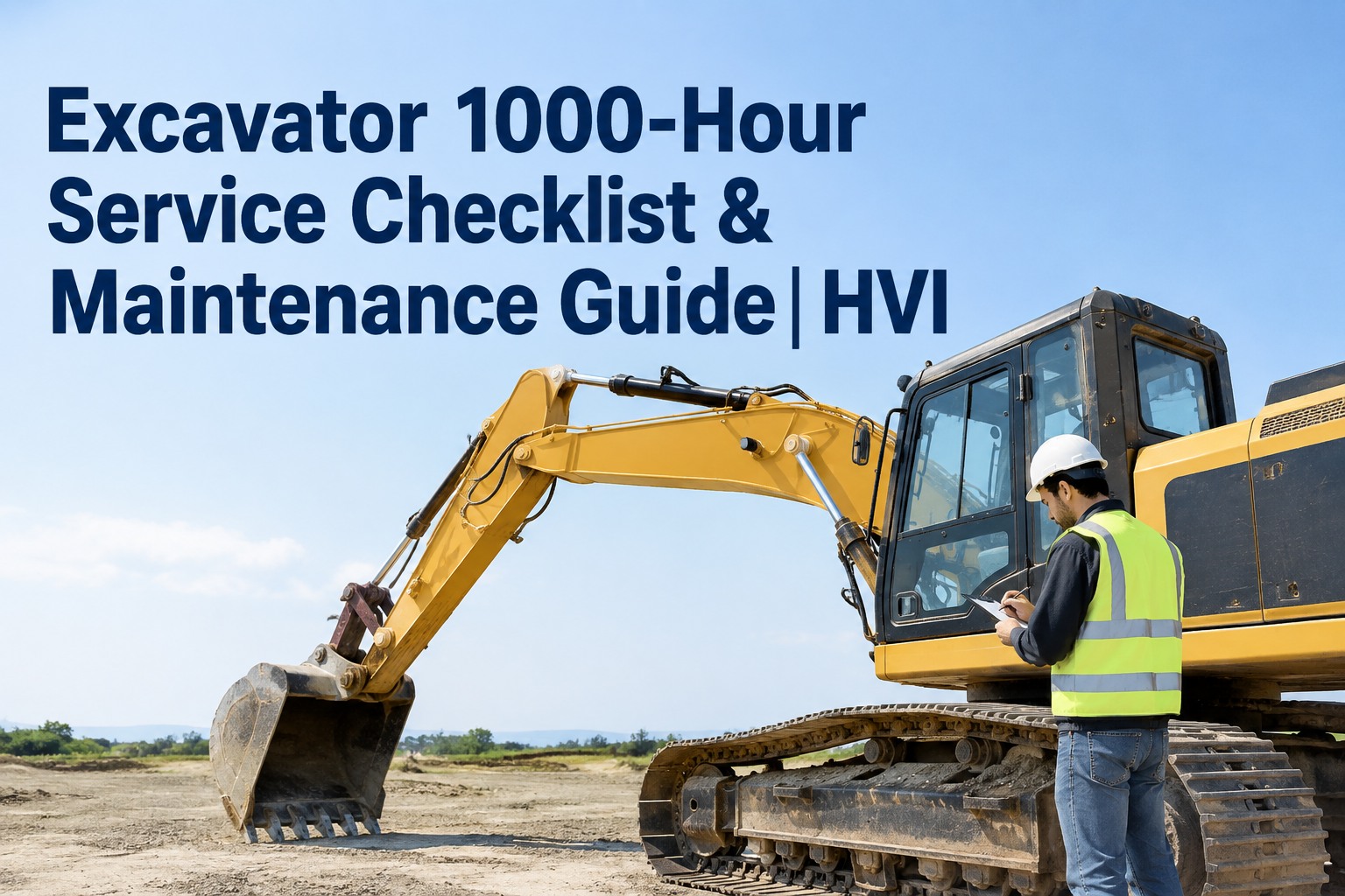 excavator-1000-hour-service-checklist-guide