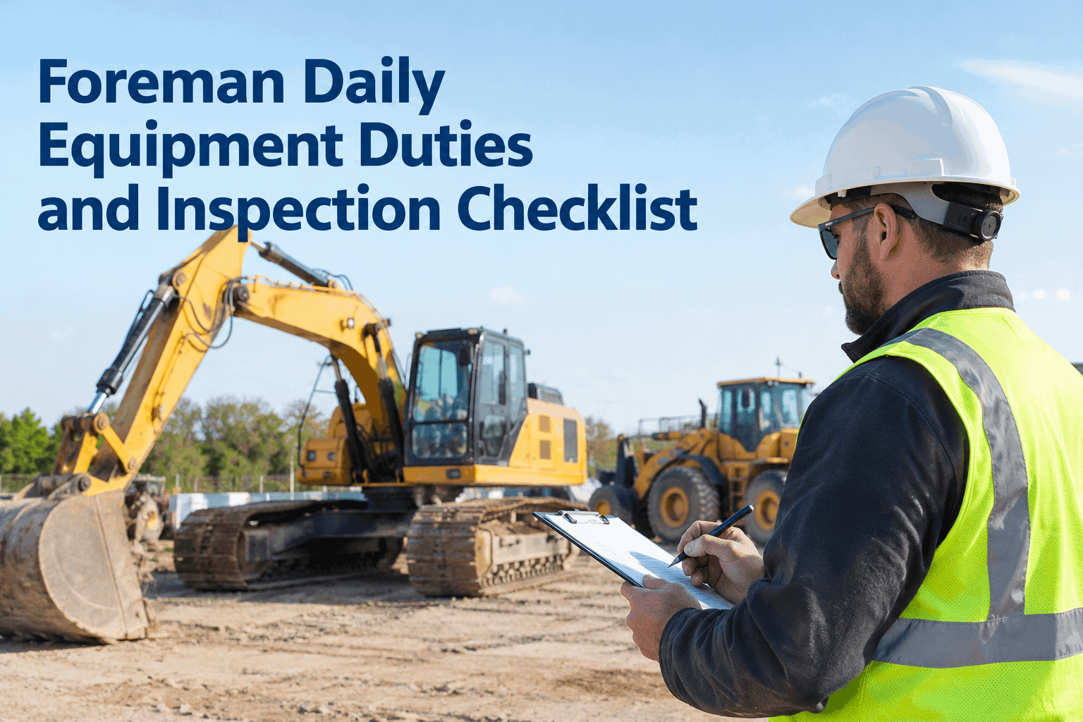 foreman-daily-equipment-duties-and-checklists