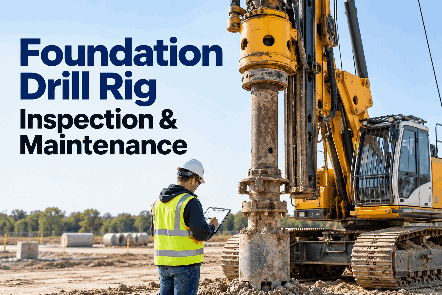 foundation-drill-rig-inspection-and-maintenance
