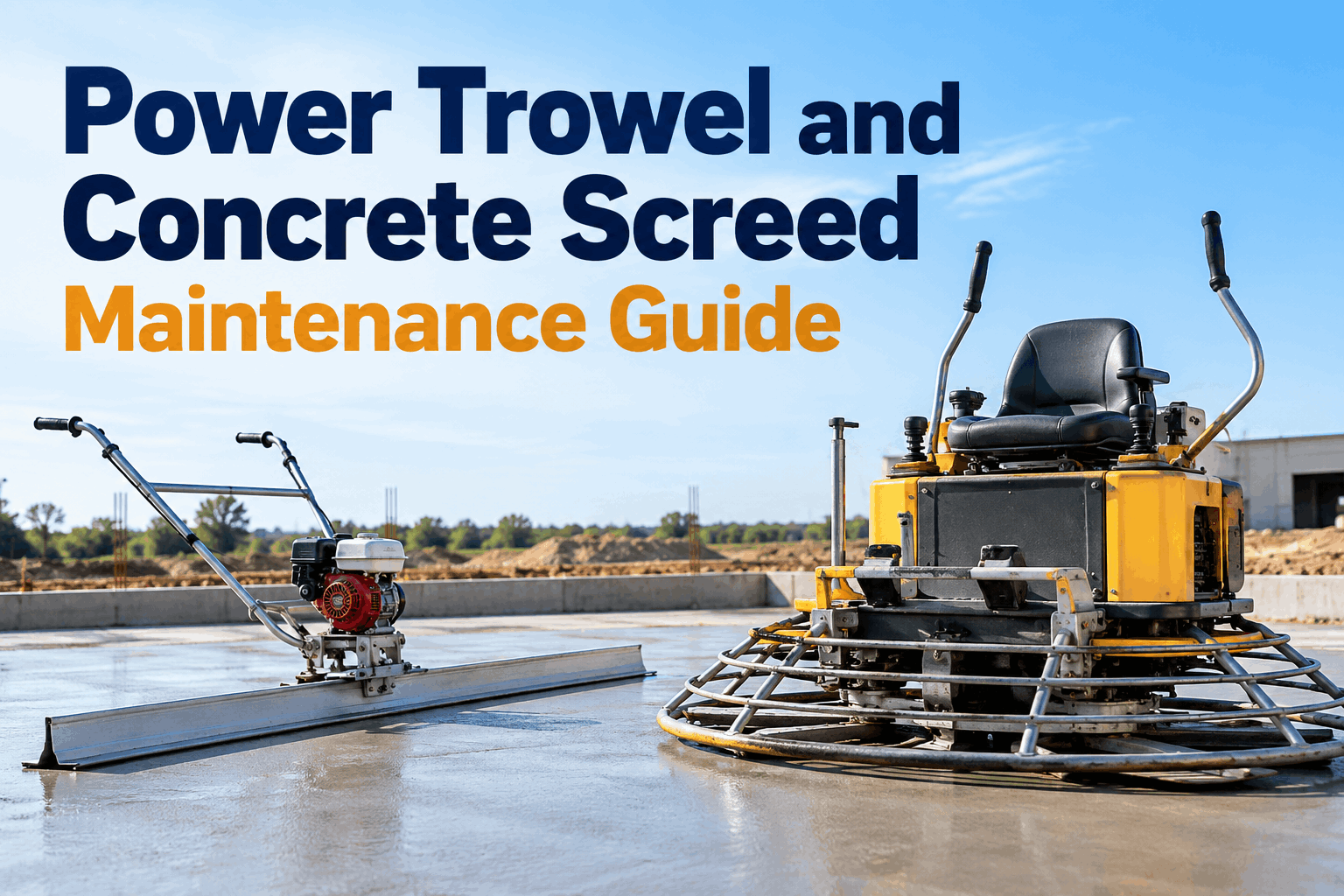 power-trowel-and-concrete-screed-maintenance