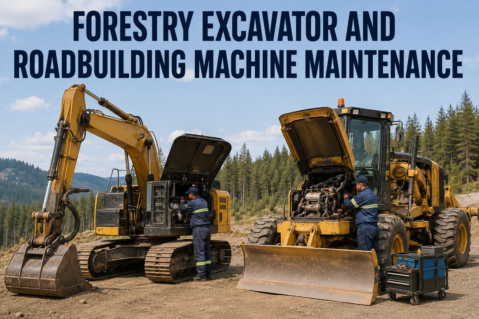 forestry-excavator-roadbuilding-inspection-maintenance