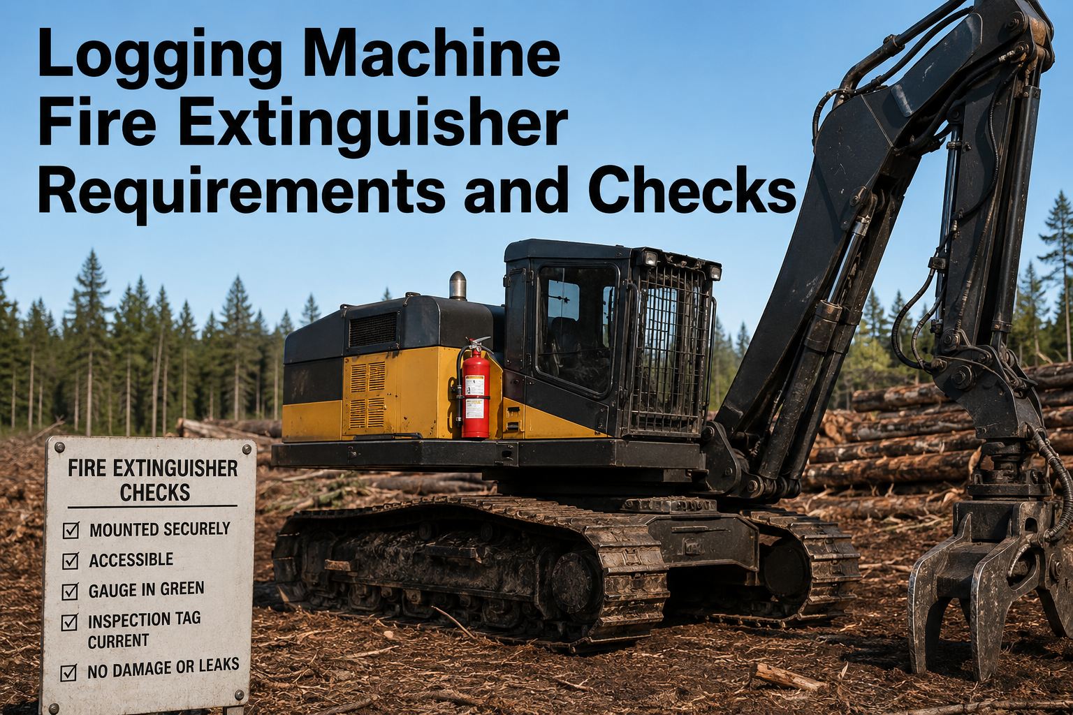 logging-machine-fire-extinguisher-requirements