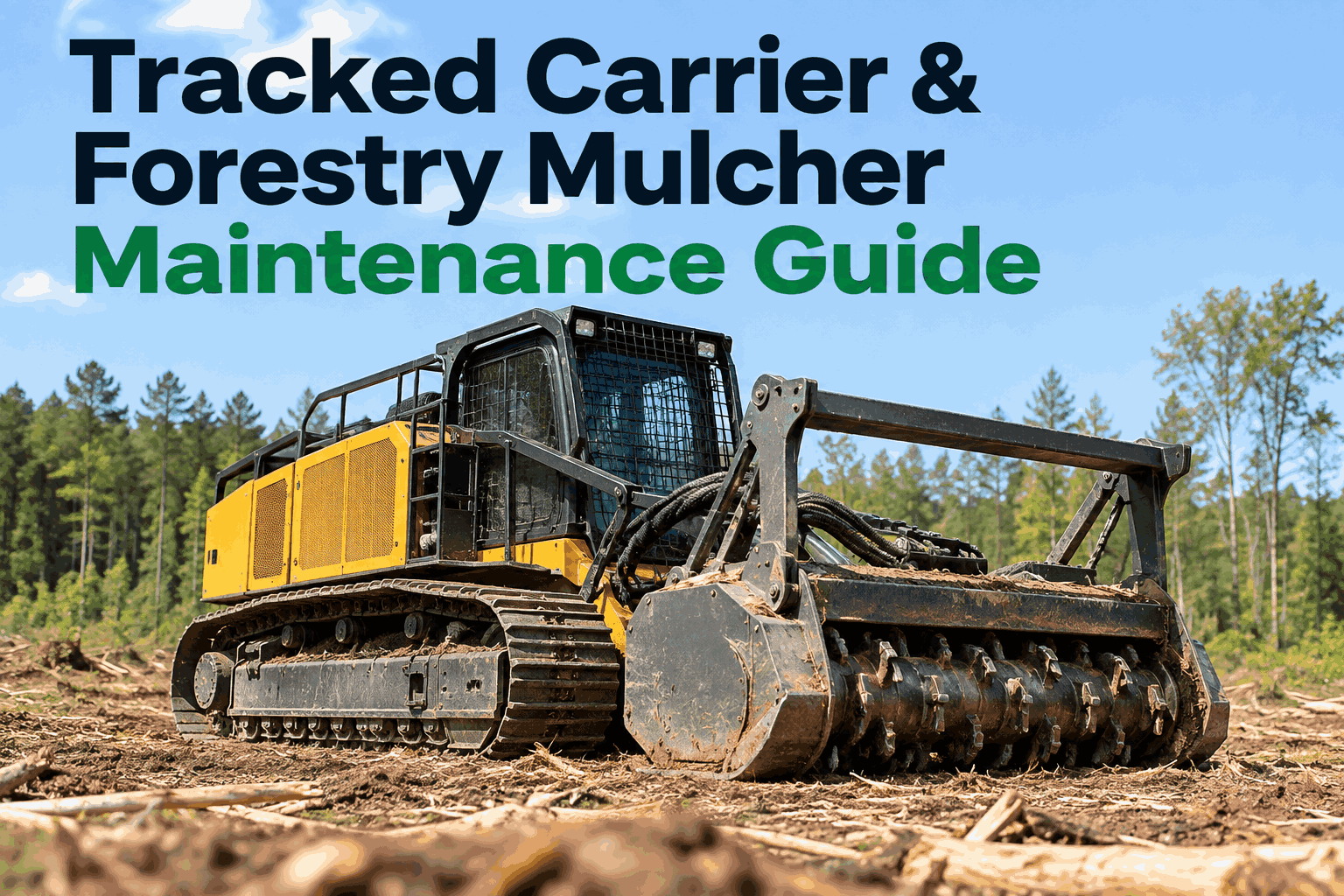 tracked-carrier-maintenance-for-mulching-heads