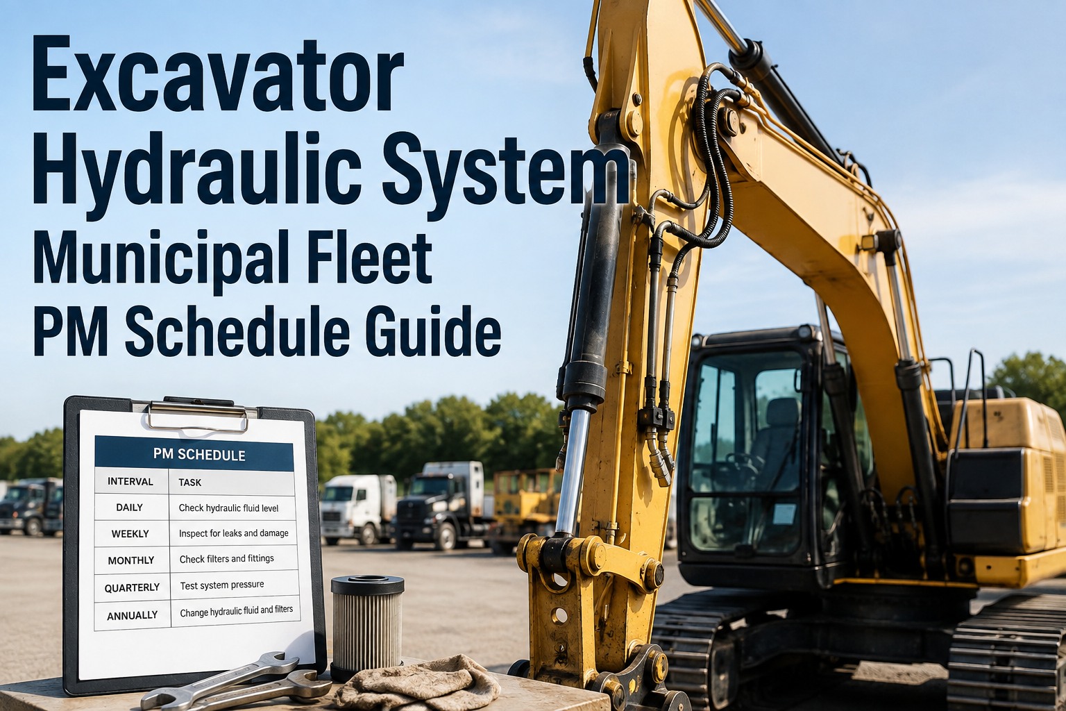 excavator-hydraulic-system-municipal-fleet-pm