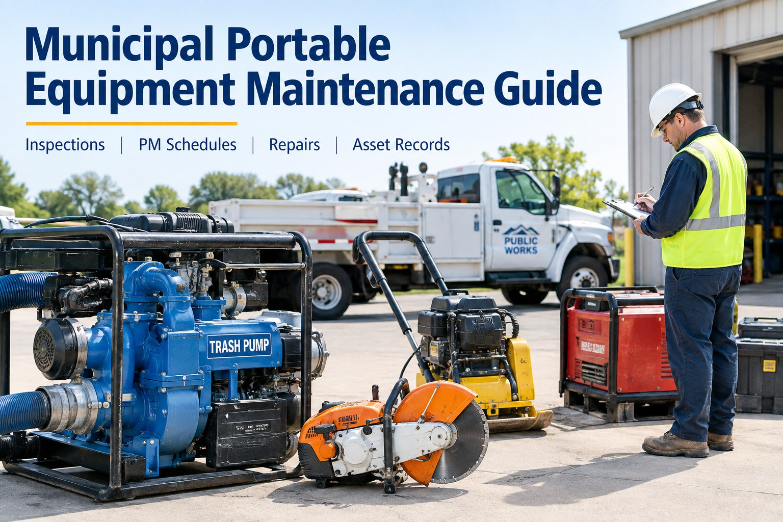 municipal-pump-portable-equipment-maintenance
