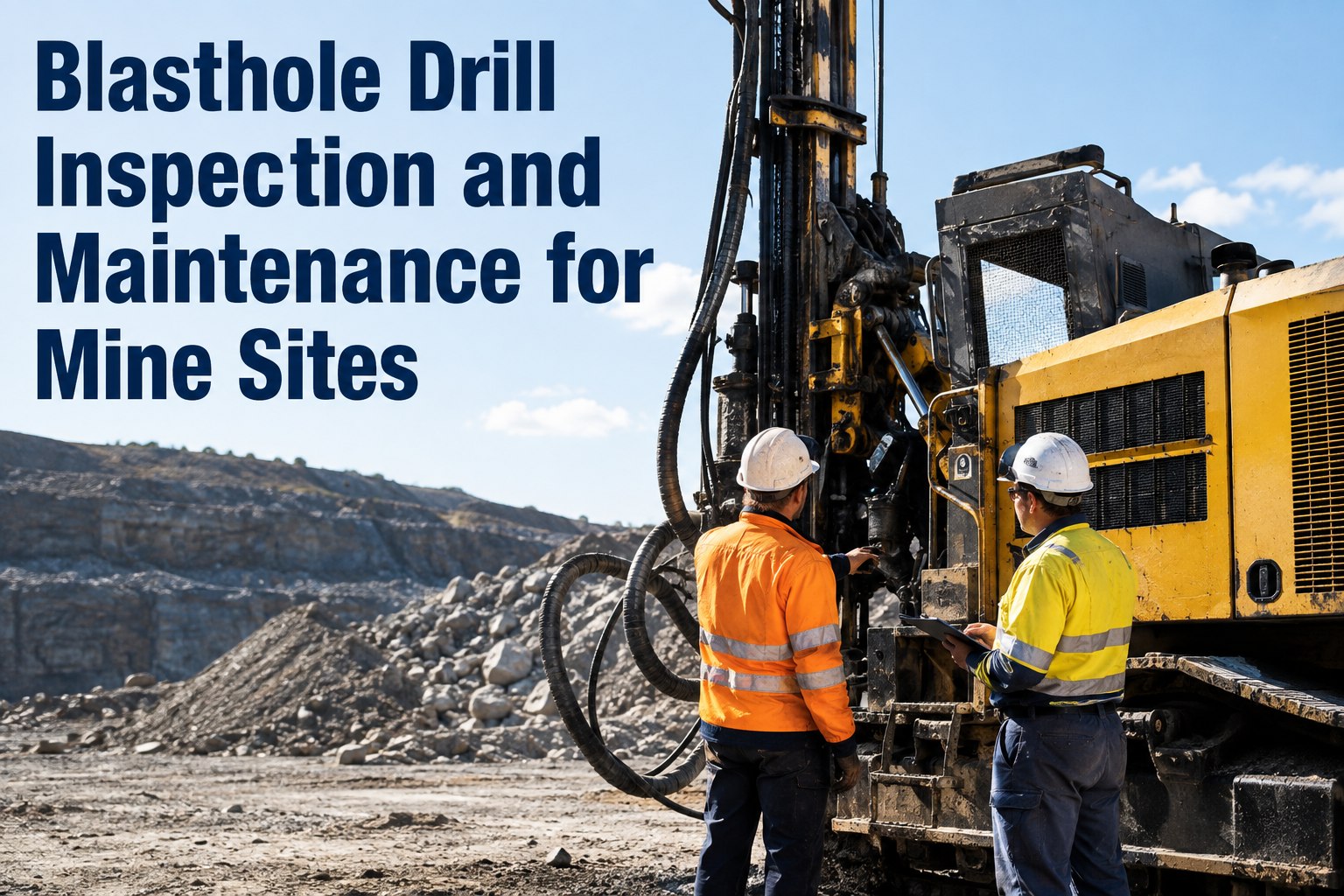 blasthole-drill-inspection-maintenance-mining