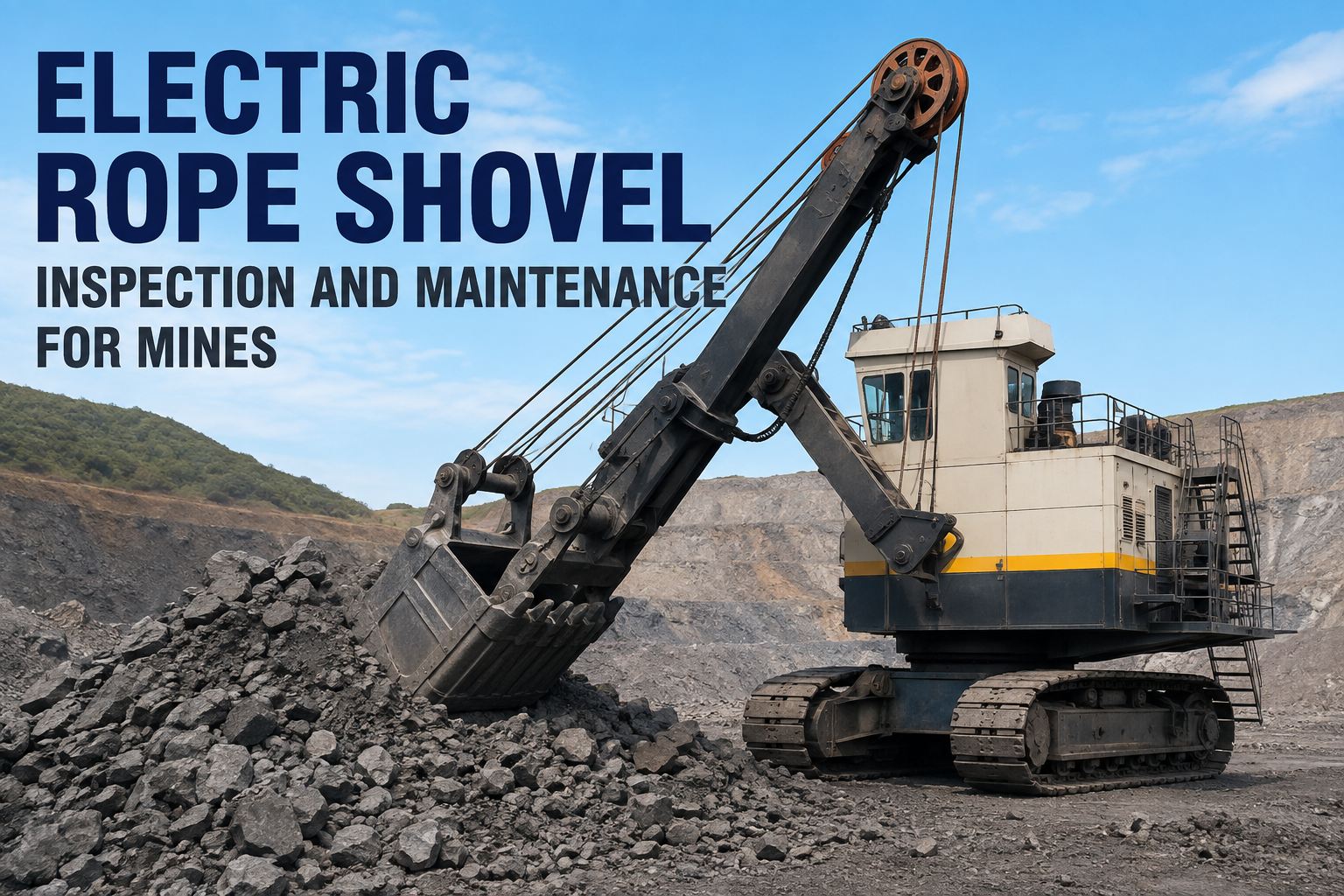electric-rope-shovel-inspection-maintenance-mining