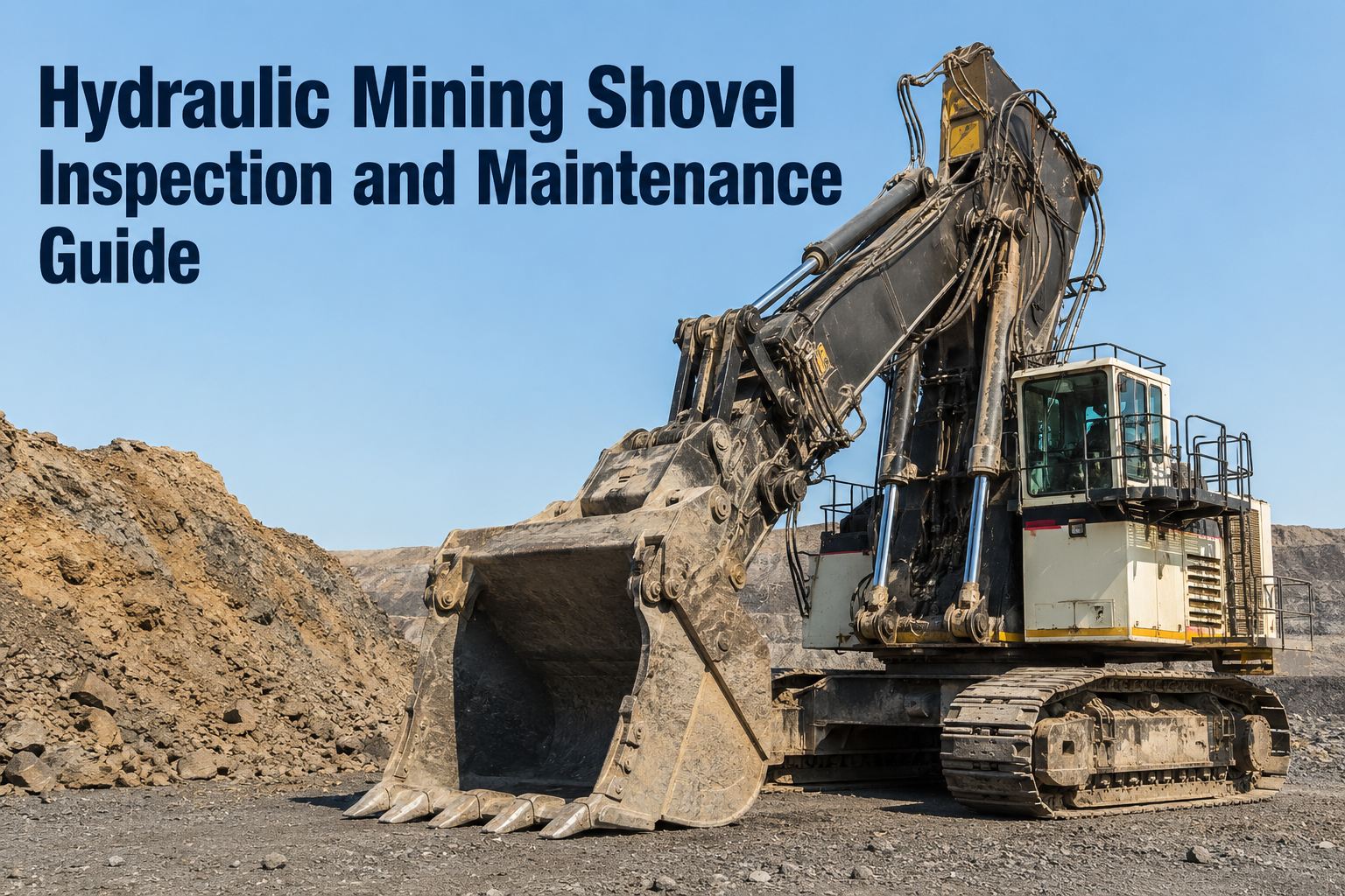 hydraulic-mining-shovel-excavator-inspection-maintenance